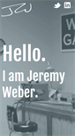 Mobile Screenshot of jeremyweber.com